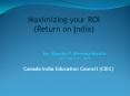 Canada India Education Council (CIEC) PowerPoint PPT Presentation