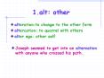 1.alt: other PowerPoint PPT Presentation
