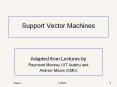 Support Vector Machines PowerPoint PPT Presentation