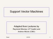 Support Vector Machines