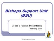 Bishops Support Unit (BSU)