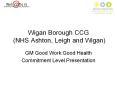Wigan Borough CCG (NHS Ashton, Leigh and Wigan) PowerPoint PPT Presentation