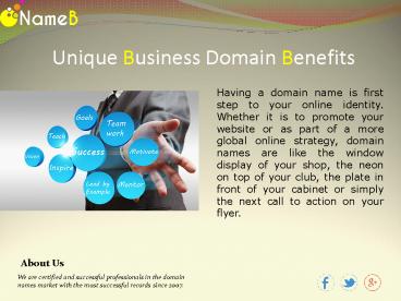 Unique Business Domain Name Benefits