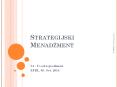Strategijski Menad PowerPoint PPT Presentation