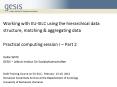 Working with EU-SILC using the hierarchical data structure, matching PowerPoint PPT Presentation