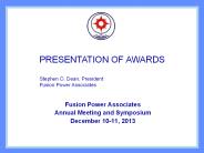 Fusion Power Associates