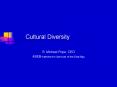 Cultural Diversity PowerPoint PPT Presentation