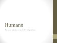 Humans