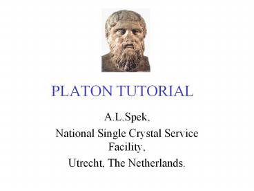 PLATON%20TUTORIAL