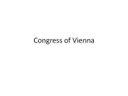 Congress of Vienna