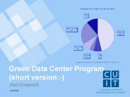 Green Data Center Program (short version:-)