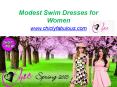 Modest Swim Dresses for Women - Best Price - www.chiclyfabulous.com PowerPoint PPT Presentation