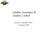Quality Assurance