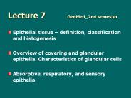 Lecture 7  GenMed_2nd semester