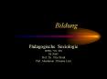 Bildung PowerPoint PPT Presentation