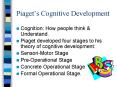 Piaget PowerPoint PPT Presentation