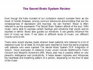 The Secret Brain System Review