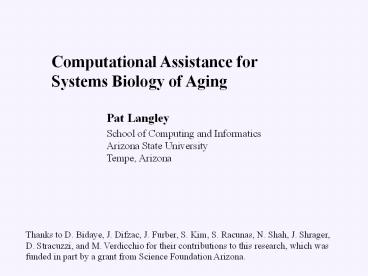 Computational Discovery of Communicable Knowledge