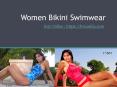 Women Bikini Swimwear PowerPoint PPT Presentation