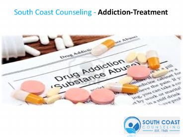 Prescription drug addiction - South Coast Counseling