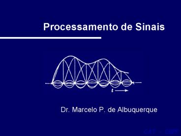 Processamento de Sinais