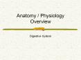 Anatomy / Physiology Overview PowerPoint PPT Presentation