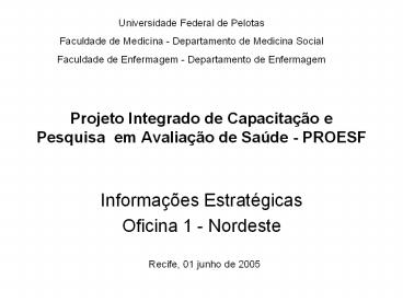 Projeto Integrado de Capacita