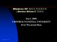 Windows XP ??? ????? : Device Driver? ??? PowerPoint PPT Presentation
