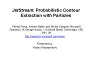 JetStream: Probabilistic Contour Extraction with Particles