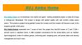 AVJ Amba Home PowerPoint PPT Presentation