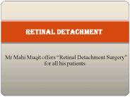 RETINAL DETACHMENT