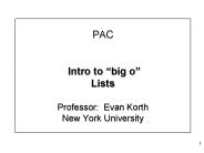 PAC   Intro to 