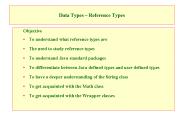 Data Types 