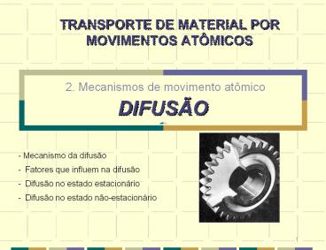 2. Mecanismos de movimento at