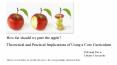 How far should we pare the apple? PowerPoint PPT Presentation