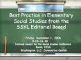 Best Practice in Elementary Social Studies from the SSYL Editorial Board PowerPoint PPT Presentation