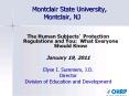Montclair State University, Montclair, NJ PowerPoint PPT Presentation