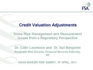 Credit Valuation Adjustments