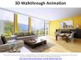 3D Walkthrough Animation PowerPoint PPT Presentation