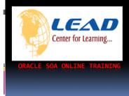 Oracle soa online training with live projects in India