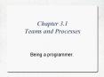 Chapter%203.1%20Teams%20and%20Processes PowerPoint PPT Presentation