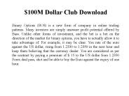 $100M Dollar Club System
