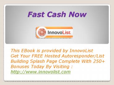 Fast Cash Now