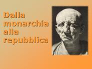 Dalla monarchia alla repubblica
