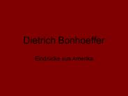 Dietrich Bonhoeffer