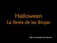 Halloween La fiesta de las Brujas PowerPoint PPT Presentation