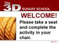 Please take a seat and complete the activity in your chair. PowerPoint PPT Presentation