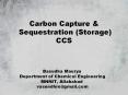 Carbon Capture & Sequestration (Storage) CCS PowerPoint PPT Presentation