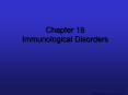 Immunological Disorders PowerPoint PPT Presentation