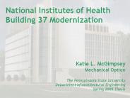 National Institutes of Health Building 37 Modernization